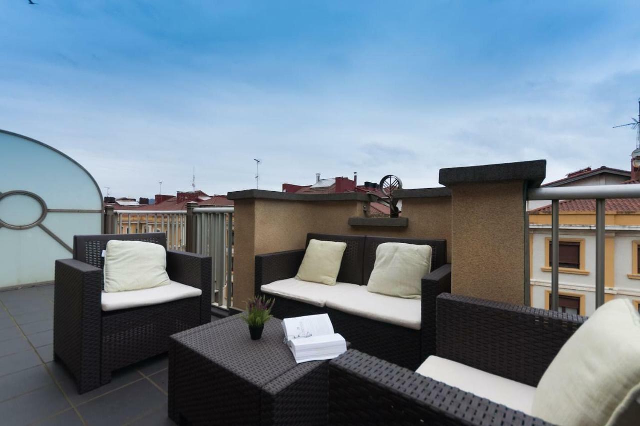 Appartement Attic+Views+Terrace+Parking à Saint-Sébastien Extérieur photo